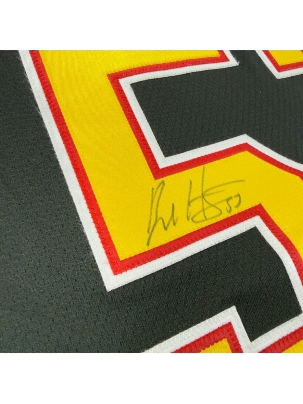 Adidas Vancouver Canucks Men's Sz 56 US Bo Horvat Signed Fly Skate Hockey Jersey - Picture 5 of 16